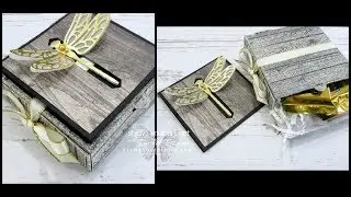 Stamp Your Art Out with Rachel: Altered Mini Pizza Box