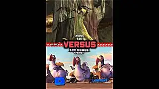 Sid Vs 100 Dodos #battle #edit #iceage #bluesky