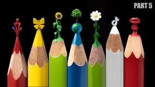 Best TikTok video about carving pencils  DIY CRAFTS (Part 5)