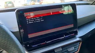 How to enter Service Mode - Cupra Formentor, Seat Leon, Cupra Leon