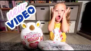 Rainbocorns Unicorn Rescue Surprise(White)ZURU EGG| | 25CoolSurprises| Kids new toy!