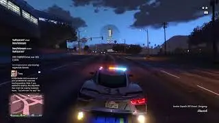 Grand Theft Auto V Online ( Police Patrolling )