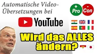 Automatische Video-&Uuml;bersetzungen bei YouTube | Endlich Videos in alle Sprachen synchronisieren!