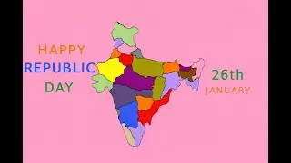 How to Draw Map of India in Tux Paint | India map drawing in tux paint