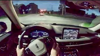 2020 Lincoln Aviator Reserve AWD - POV Night Drive (Binaural Audio)