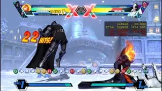 UMVC3 Viewitful Joe Dormammu Doctor Doom Throw Combo