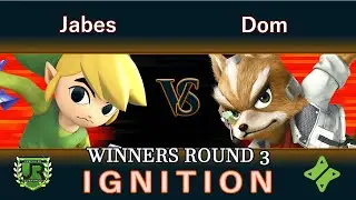 Ignition #137 WINNERS ROUND 3 - Jabes (Toon Link) vs Dom (Fox)