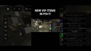 New VIP Skins & Characters in PS+ Servers #roblox #forsaken