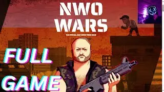 ALEX JONES GAME NWO WARS (PC) Gameplay Walkthrough FULL GAME -4K 60FPS (No Commentary)