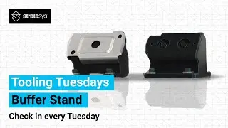 3D Printed Buffer Stand Keeps Robots Running Without Downtime