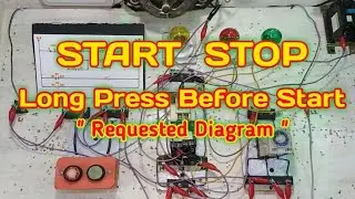 START STOP Long Press Before Start  (Tagalog) Basic Motor Control Tutorial