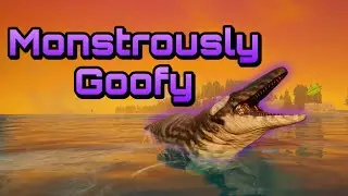 The New Mosasaurus Mod is Very Funny - Path of Titans [Nat Hist]