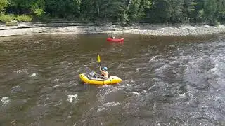 Packraft-  Bac arri&egrave;re