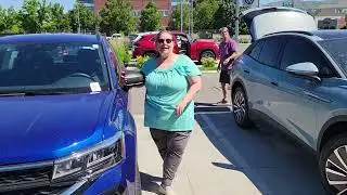 Dori is taking off in a new Strong VW Taos