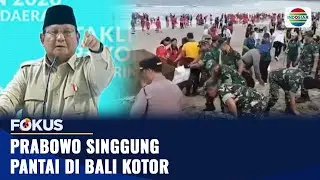Prabowo Singgung Pantai di Bali Kotor, Warga dan Pejabat Pulau Dewata Langsung Bersih-Bersih | Fokus