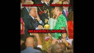 Laporta mocking Szczesny after final😂#laporta #szczesny #barcelona