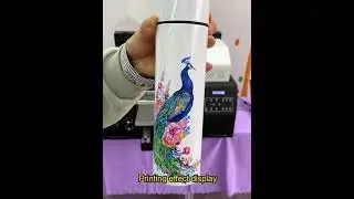 So Perfect Thermos Cup Printed By FUNSUN UV Printer,Like It?