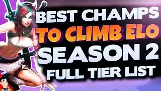 High Elo Tier List [All Roles] for Wild Rift Ranked Season 2 | Wild Rift Patch 2.2 (Galio Release)