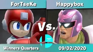 [Elite Smash X] ForTseKe (Megaman) VS Happybox (Captain Falcon) Winners Quarter-Final
