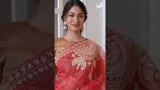𝗡𝗮𝘃𝗮𝗿𝗮𝘁𝗿𝗶 Nine Nights of Fashion & Tradition - Gota Patti Saree Designs