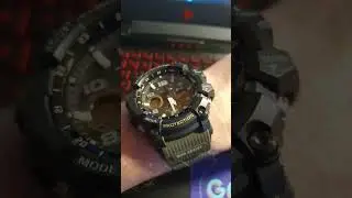 Casio Gshock GWG-100-1A3ER MUDMASTER, Tough Solar,  Multiband 💪🌞⌚️