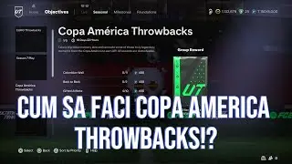 Cum sa faci Obiectivul Copa America Throwbacks? #fc24 #fifa