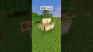 Barbecue Grill Tutorial in Minecraft #shorts