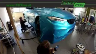 CUTme car wrapping BMW M3 F80