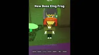 OMG New Boss King Frog #99nightintheforest #tuthanhblox #roblox #usa