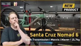 Santa Cruz Nomad 6 GX AXS 2026 im Flightcheck 🚵 | SRAM Maven Power & Eagle Transmission Test