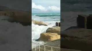 Wind and vawes #wind #windy #vawes #ocean #malta #beach