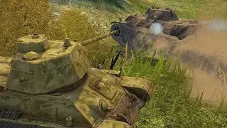 Совместная игра в World of Tanks blitz #2 (ft.Геймплэй BPM)