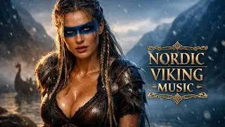 Echoes of the Fjords | Nordic Viking Music | Relaxing Female Vocal | Study, Work & Relax