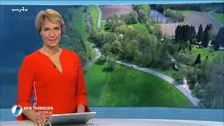 Werrabahn - Kreisstra&szlig;e als Schwarzbau illegal errichtet.