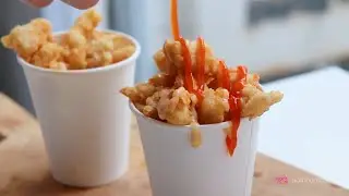 Ikan Dori Goreng Crispy ala KFC! Fish Popcorn, Anak - Anak Pasti Suka!