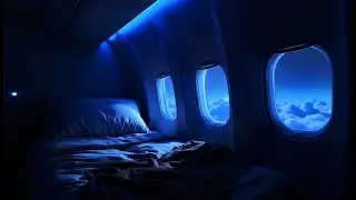 Sleep Like You&rsquo;re on a Plane | Airplane Ambience ASMR for Deep Relaxation and Focus