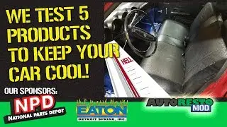 Test Tru Max Super Insulator Foil, Frost King Duct Insulation, Lizard Skin, Episode 368 Autorestomod