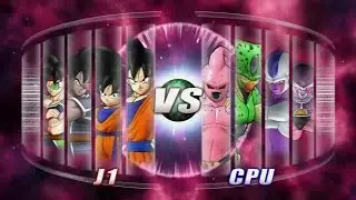 Dragon Ball Raging Blast 2 | Goku/Goten/Turles/Bardock vs Kid Buu/Cell/Cooler/Frieza