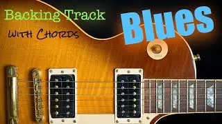 Funky Groovy Blues Guitar Backing Track in Am - 92bpm