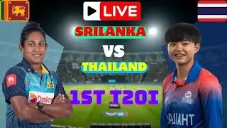 Sri Lanka Women vs Thailand Women | Streaming Live on FanCode | ICC Women's T20 WC Global Qualifier