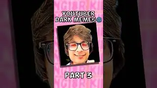 INDIAN YOUTUBER DARK MEMES part 3 #king18r #ytshorts #memes