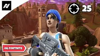 25 Kill Solo Win in OG FORTNITE (Project Nova)
