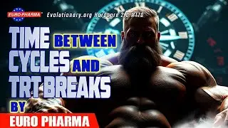 Evolutionary.org Hardcore 2.0 #170-Time between cycles and TRT breaks by Euro Pharma