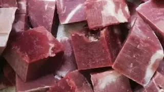 meat cutting cubes _ how to meat cut cubes _ meat cubes cutting tricks _ Babu Ki Sparrow is live!