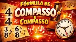 Iniciação a fórmula de compasso e compasso musical!!!