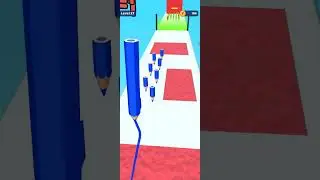 Color Pencil Run: Drawing Game Level  27