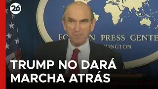 🚨 TRUMP NO DAR&Aacute; MARCHA ATR&Aacute;S | Abrams afirma que la presi&oacute;n militar sobre Maduro aumentar&aacute;
