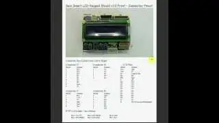 Распиновка клавиатуры Sain Smart LCD v1.0