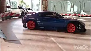 Drift derrape touring car contravolanteando 