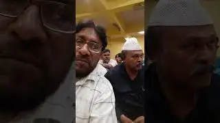 Mushtaque Ahsan reciting his ghazal at Teka, Nagpur Mushaira.